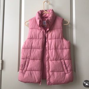 Pink Puffer Vest